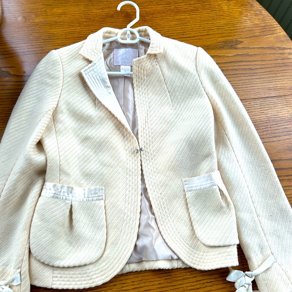 Rebecca Taylor vintage wool blazer